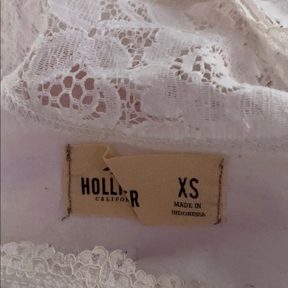 Hollister lace beaded racer back tank - Picture 5 of 5